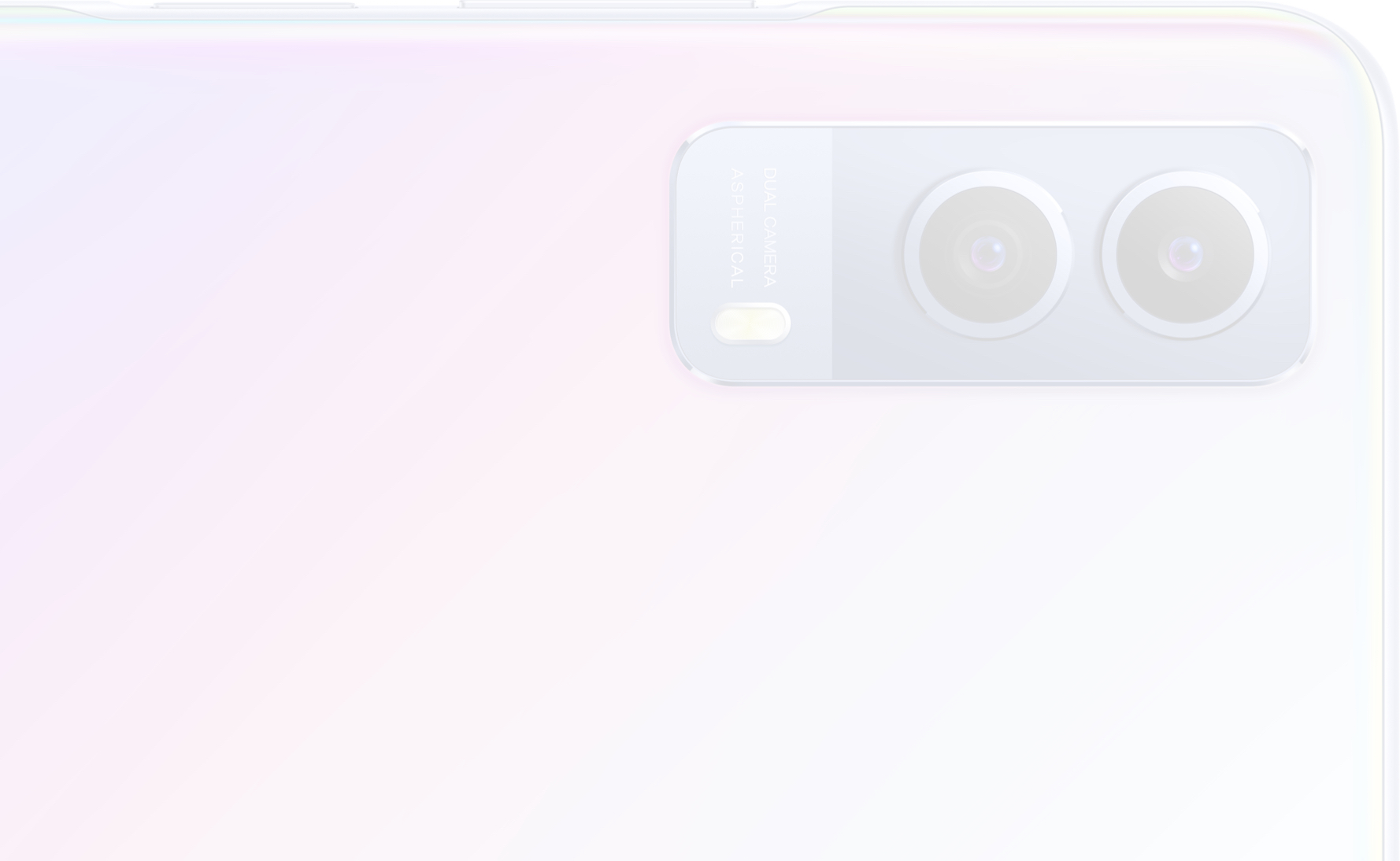Cụm camera kép trên mặt lưng Vivo Y53s 5G