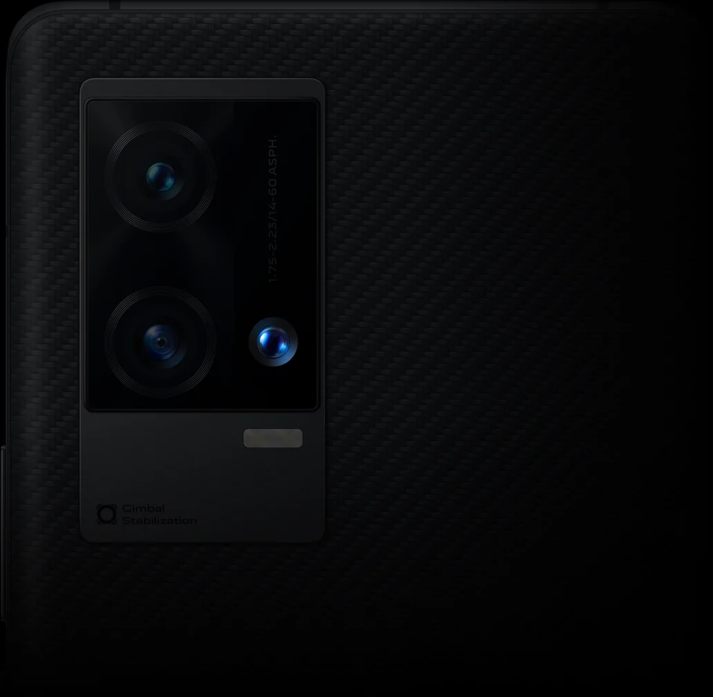 Thiết kế cụm camera sau trên vivo iQOO 8 pro